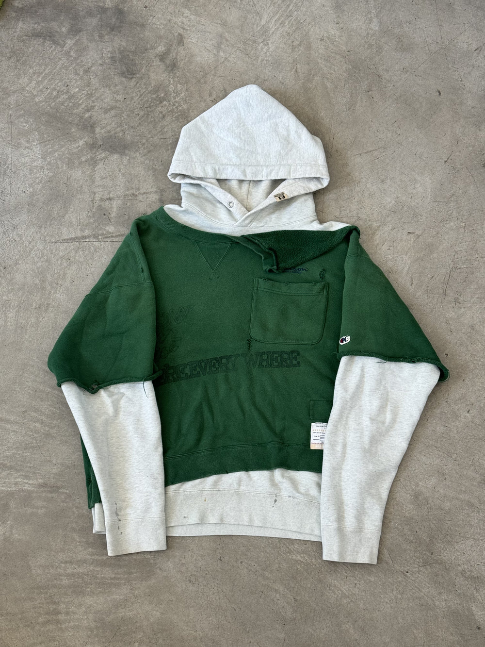 Maison Mihara Yasuhiro - Layered Hoodie