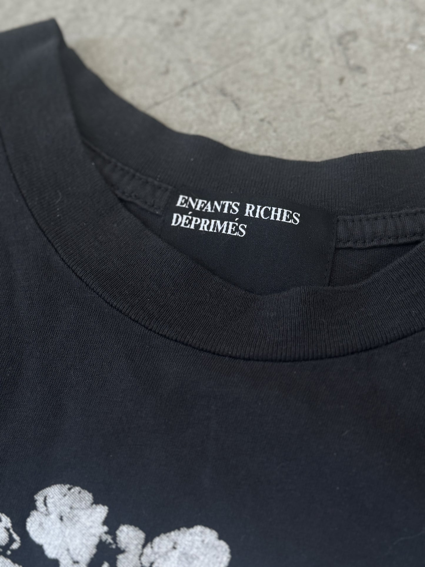 Enfants Riches Deprimes Black Cellophane T-Shirt