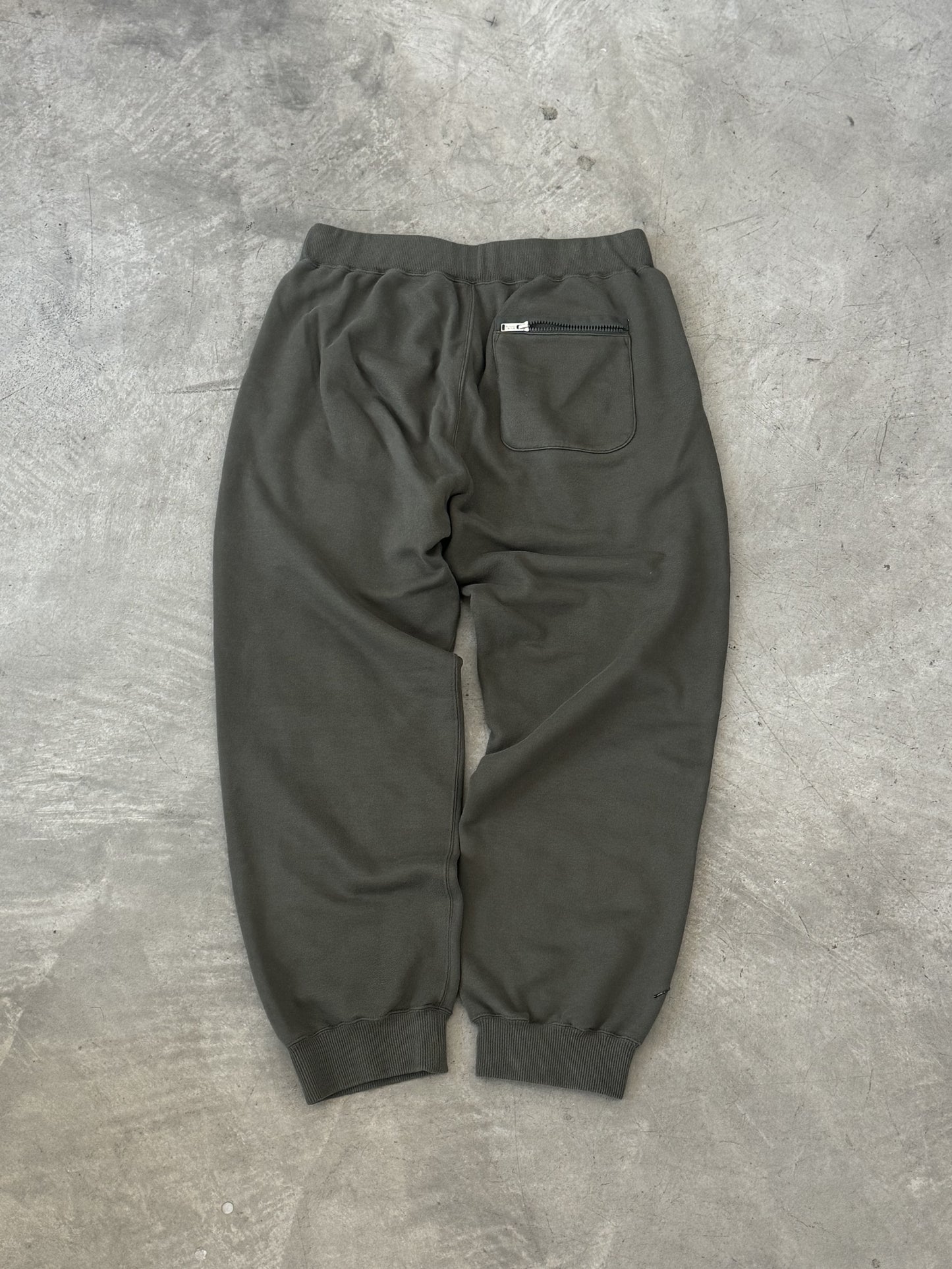 UNDERCOVER 23AW Drip Bead Sweat Pants Green